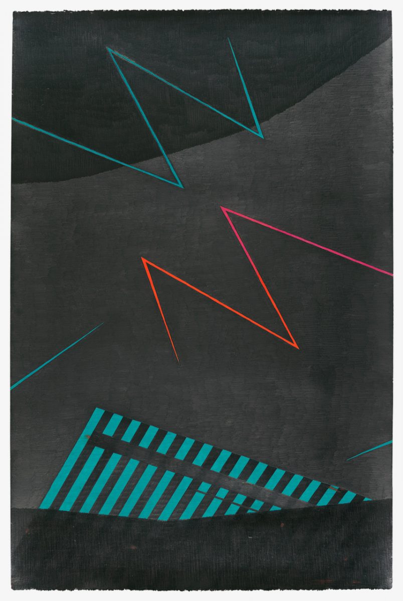 Josedgardo Granados, Flash. Pencil on Paper 37.5" x 24"